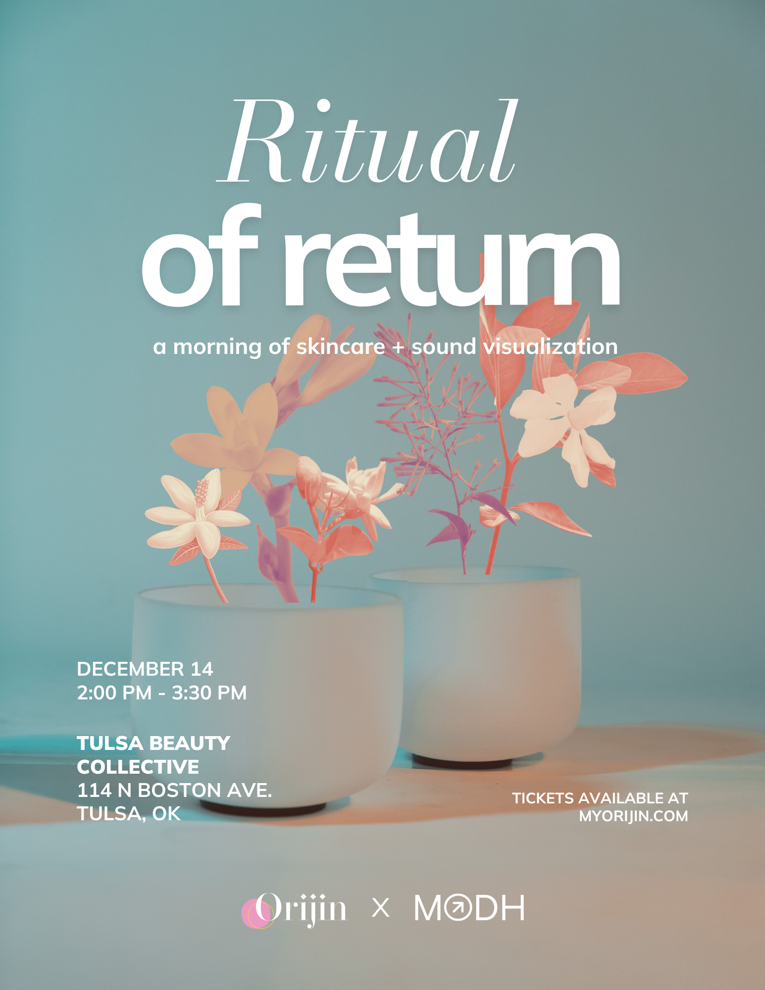 Ritual of Return: a morning of skincare + sound visualization